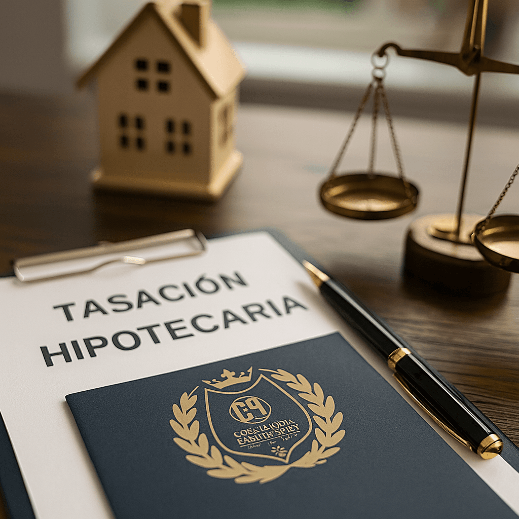 Tasación hipotecaria en litigios / rebatir tasación bancaria